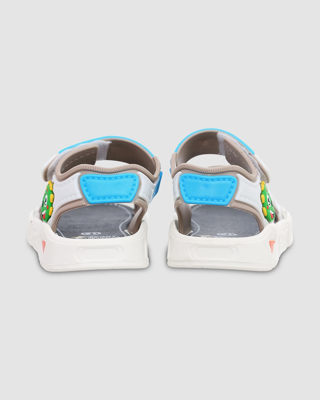 Giày sandal cho bé trai Á Châu Avakids AC34 màu xanh dương - vàng 16