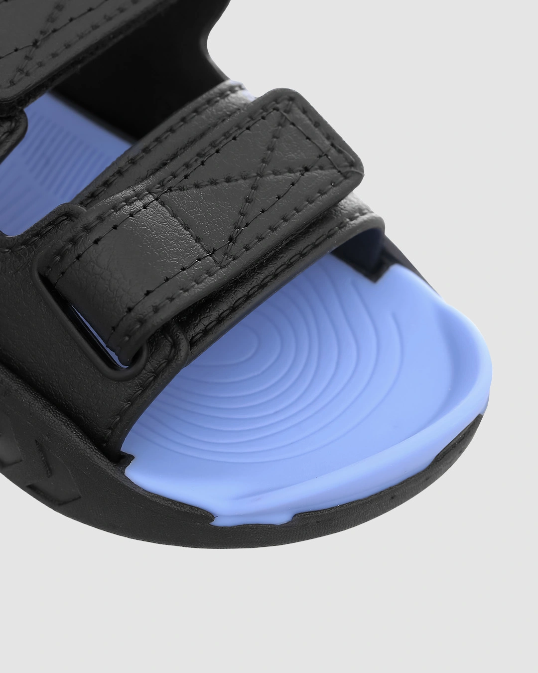 Giày sandal cho bé trai Á Châu Avakids AC49 màu đen - xanh dương 5