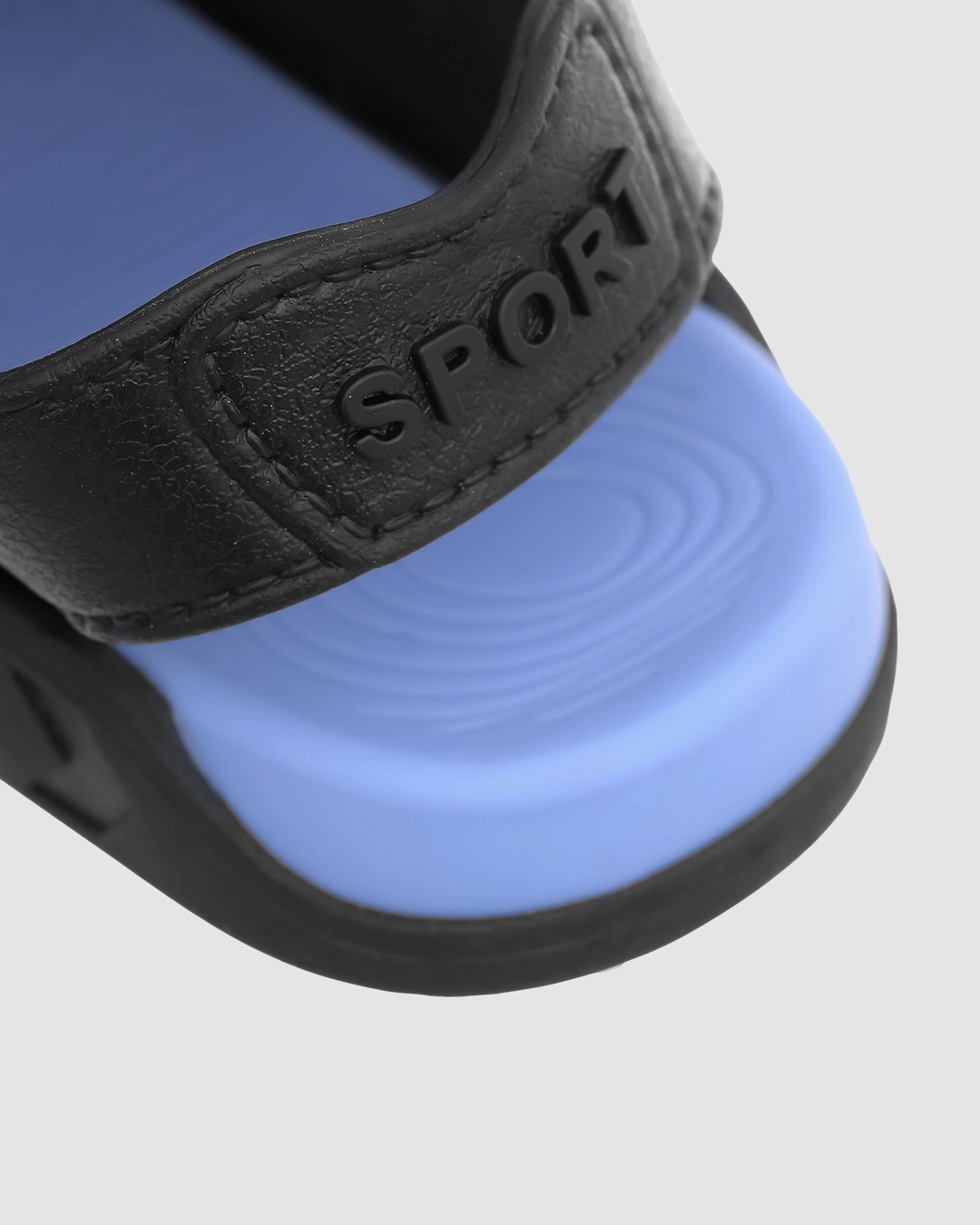 Giày sandal cho bé trai Á Châu Avakids AC49 màu đen - xanh dương 6