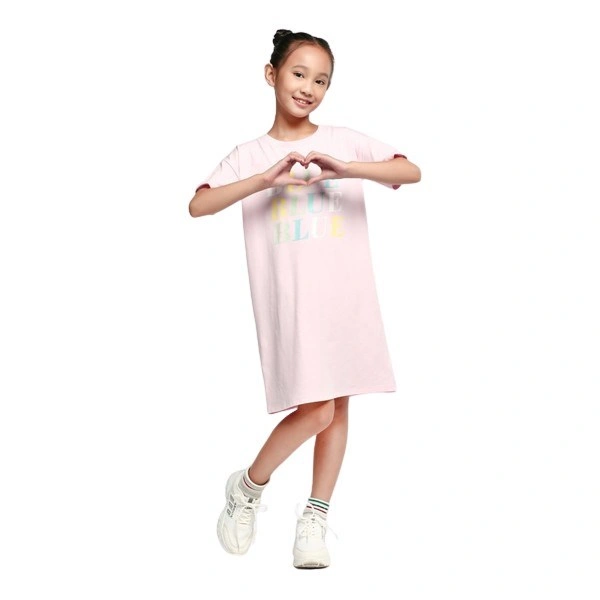 Đầm bé gái AVAFashion 2C CC040 màu hồng 1