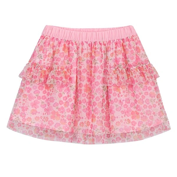 Chân váy bé gái Canifa 1KS21W007-FW218 màu hồng 1