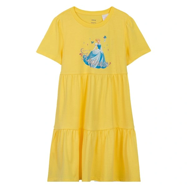 Đầm bé gái Canifa 1DS21S006-SG260 màu xanh lá 3