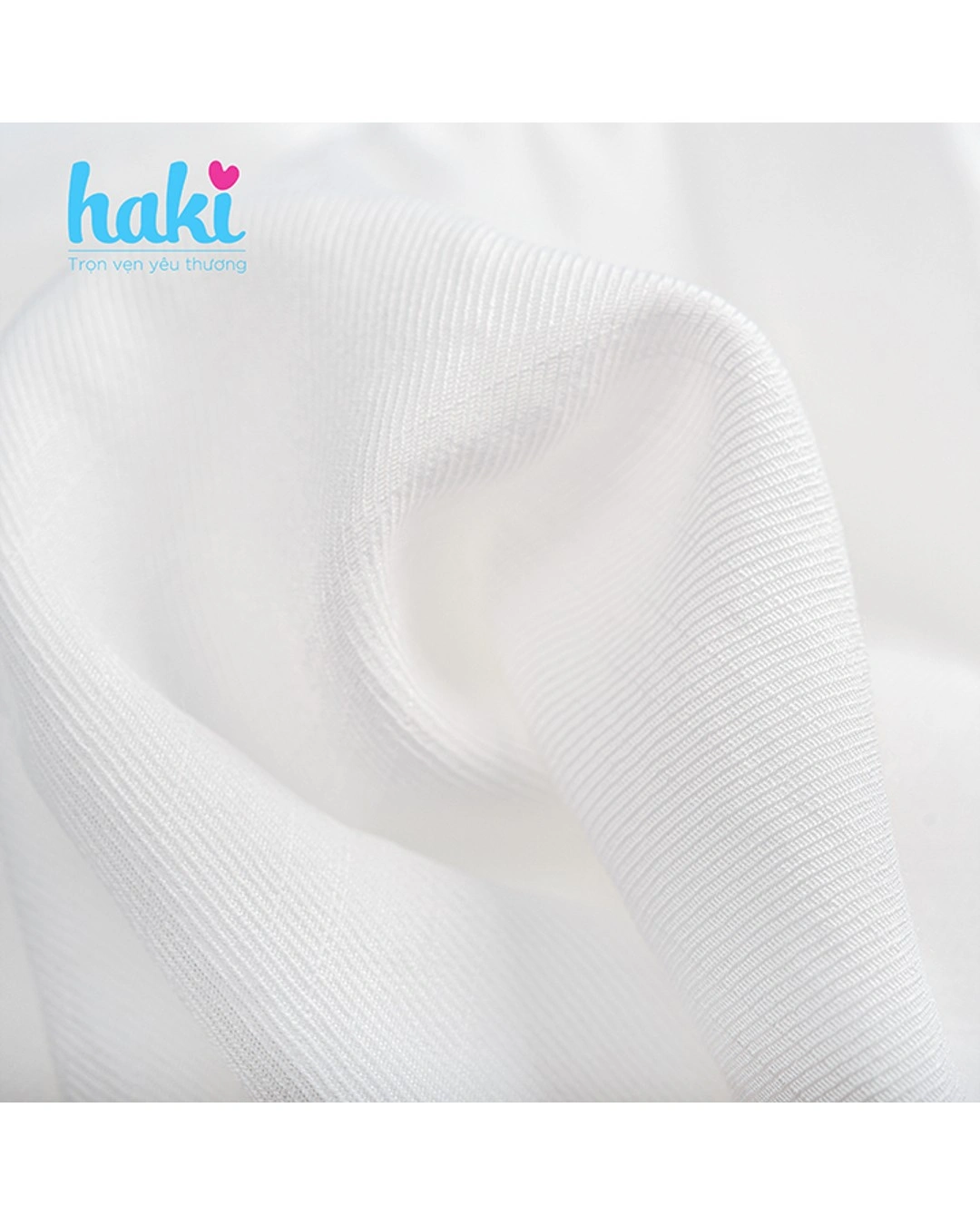 Đầm bé gái Haki màu trắng cánh tiên 6