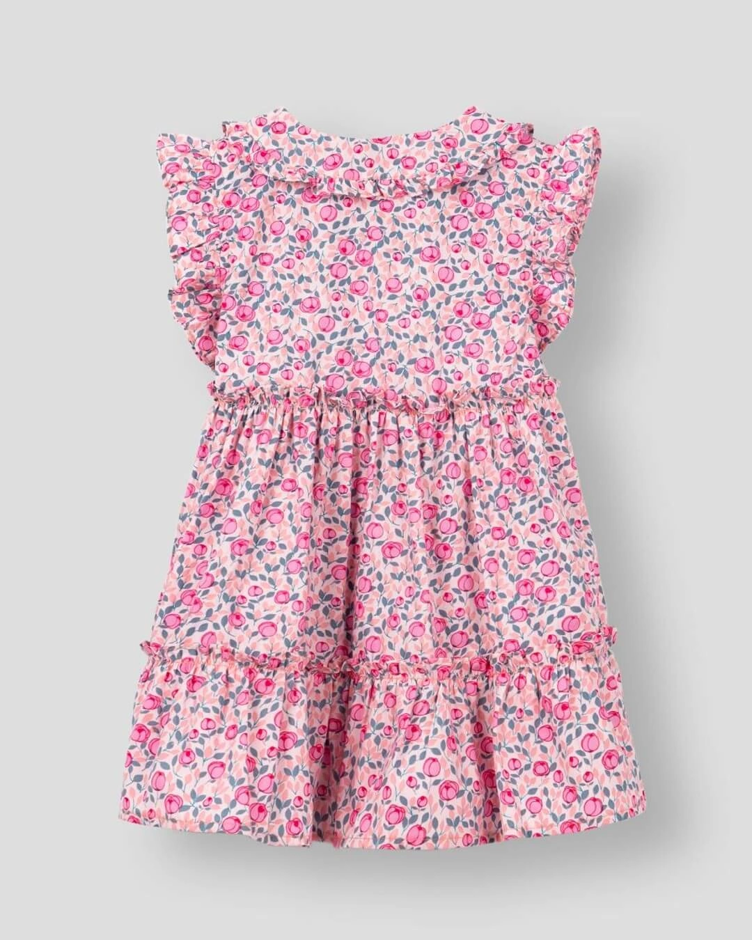 Đầm bé gái Rabity 92.301 màu hồng 2