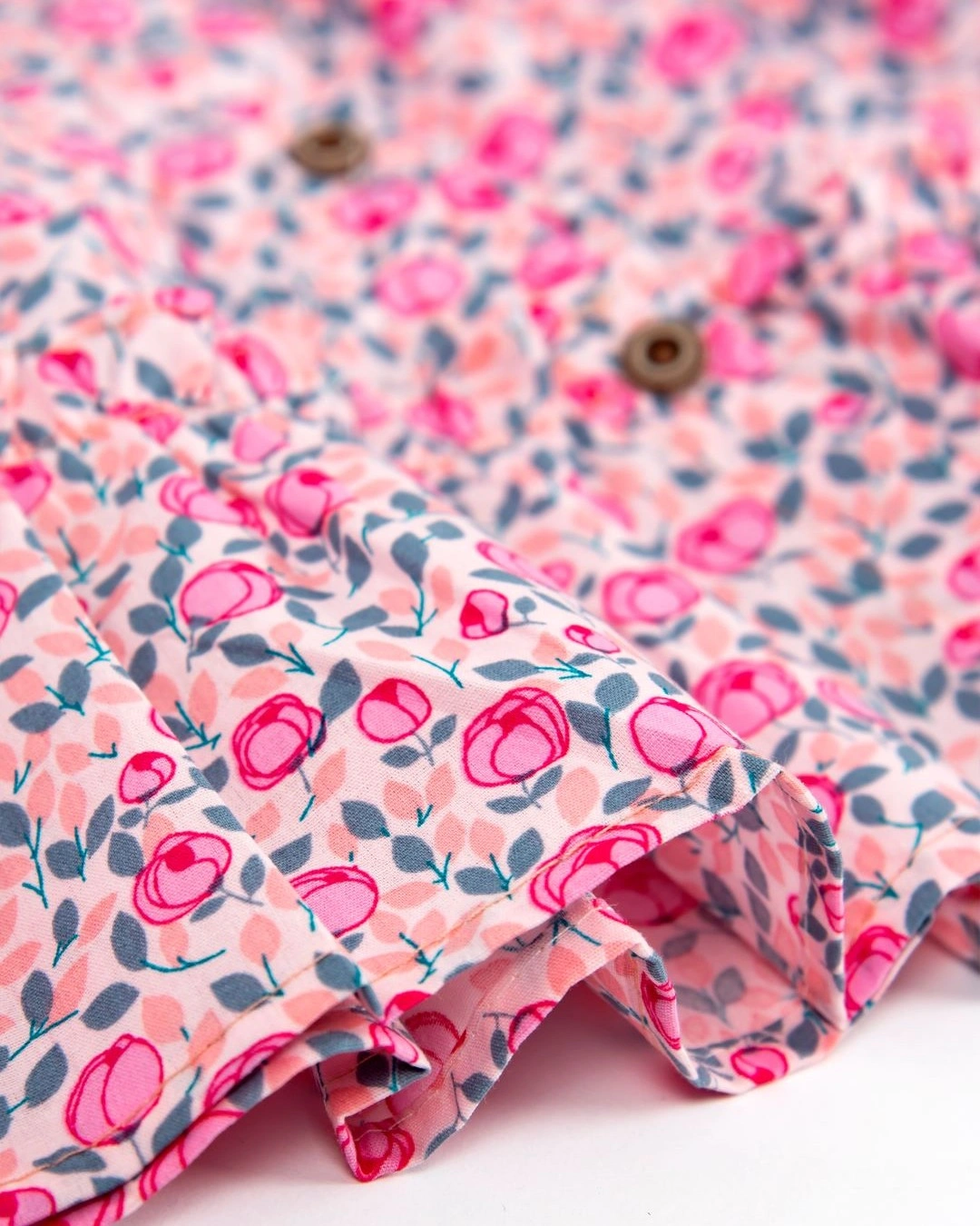 Đầm bé gái Rabity 92.301 màu hồng 4