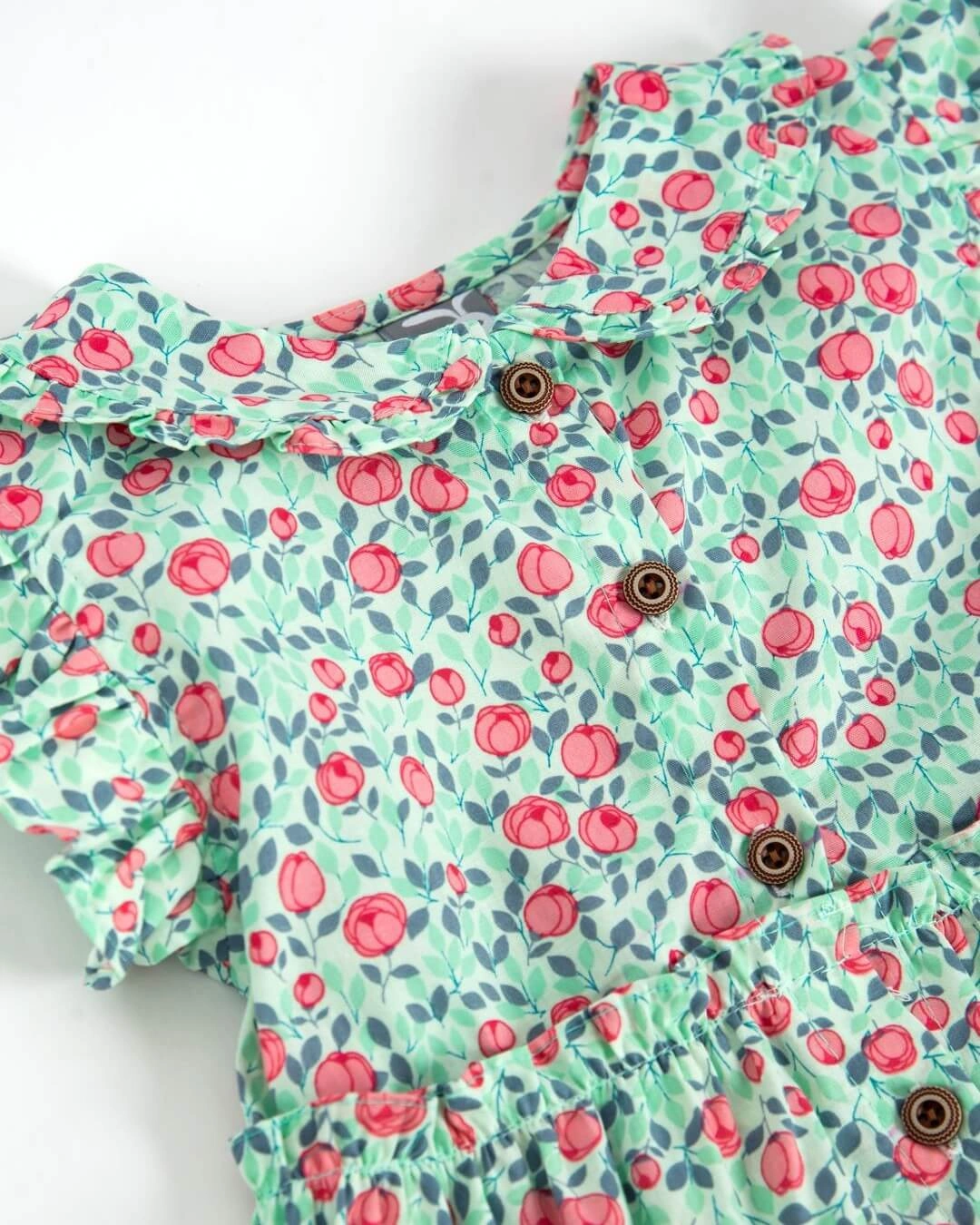 Đầm bé gái Rabity 92.301 màu hồng 7