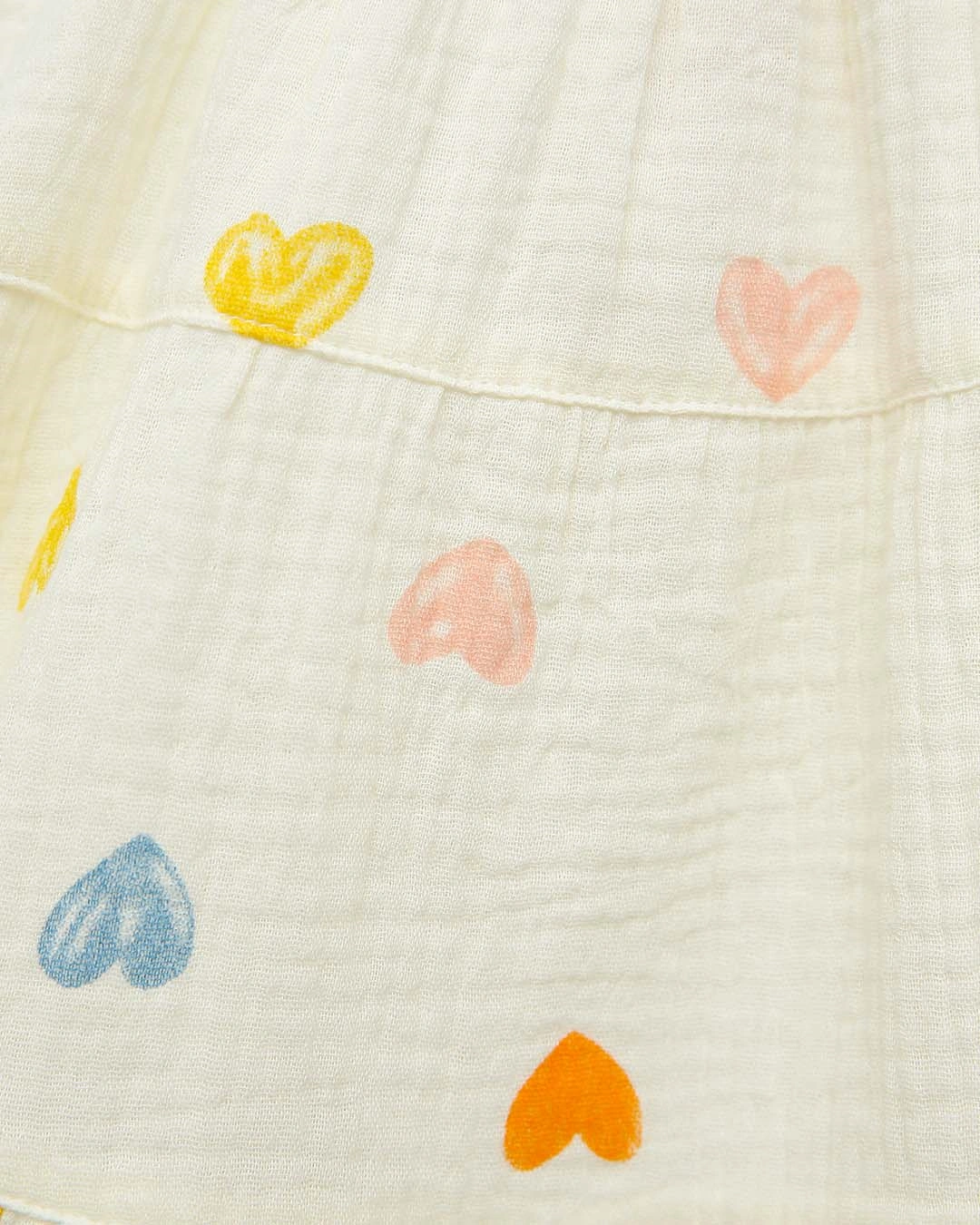 Đầm bé gái Rabity 93.047 màu kem 4