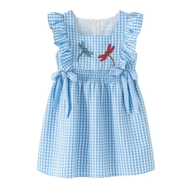 Đầm bé gái Rabity 93.195 màu xanh 1