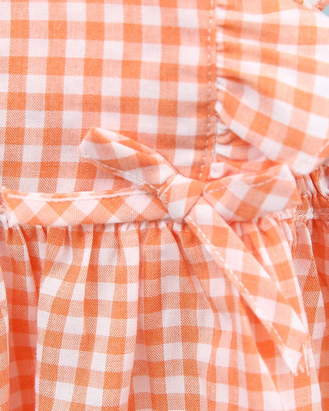 Đầm bé gái Pony Kids cánh tiên hở lưng màu cam 4