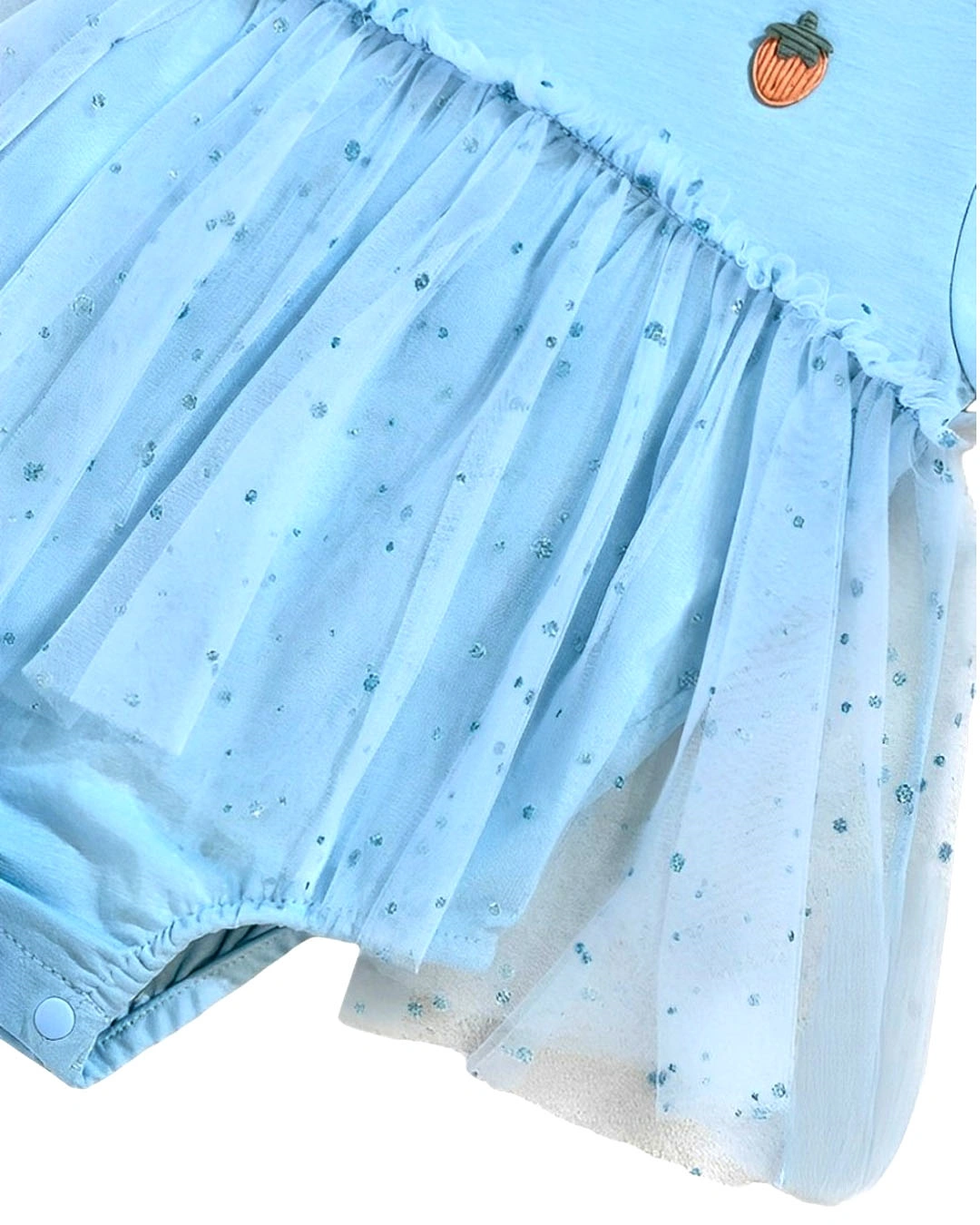 Đầm bé gái Lullaby NH913R màu xanh dương 4