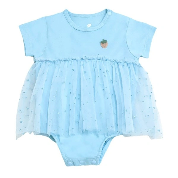 Đầm bé gái Lullaby NH913R màu xanh dương 1