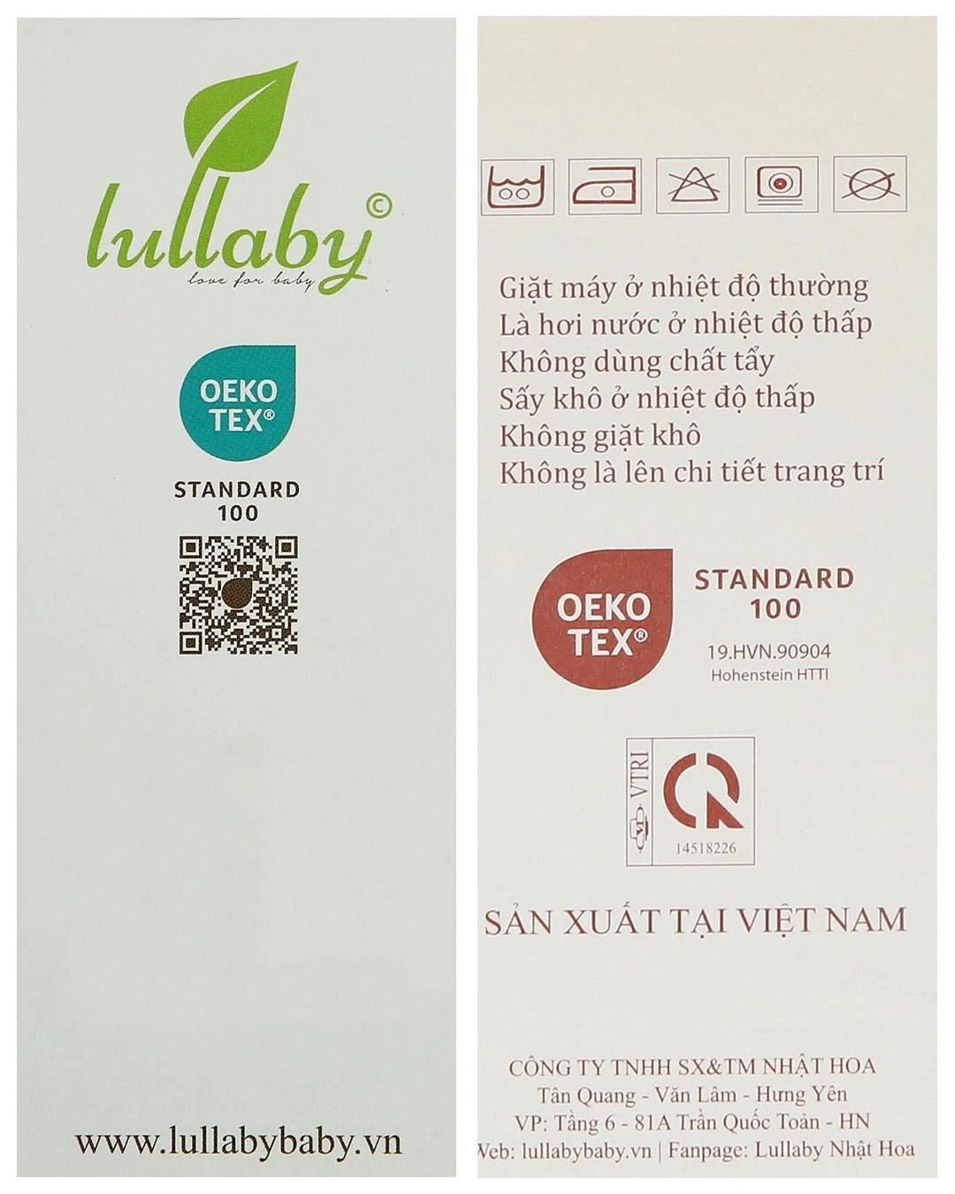Đầm bé gái Lullaby NH913R màu trắng - tím 15
