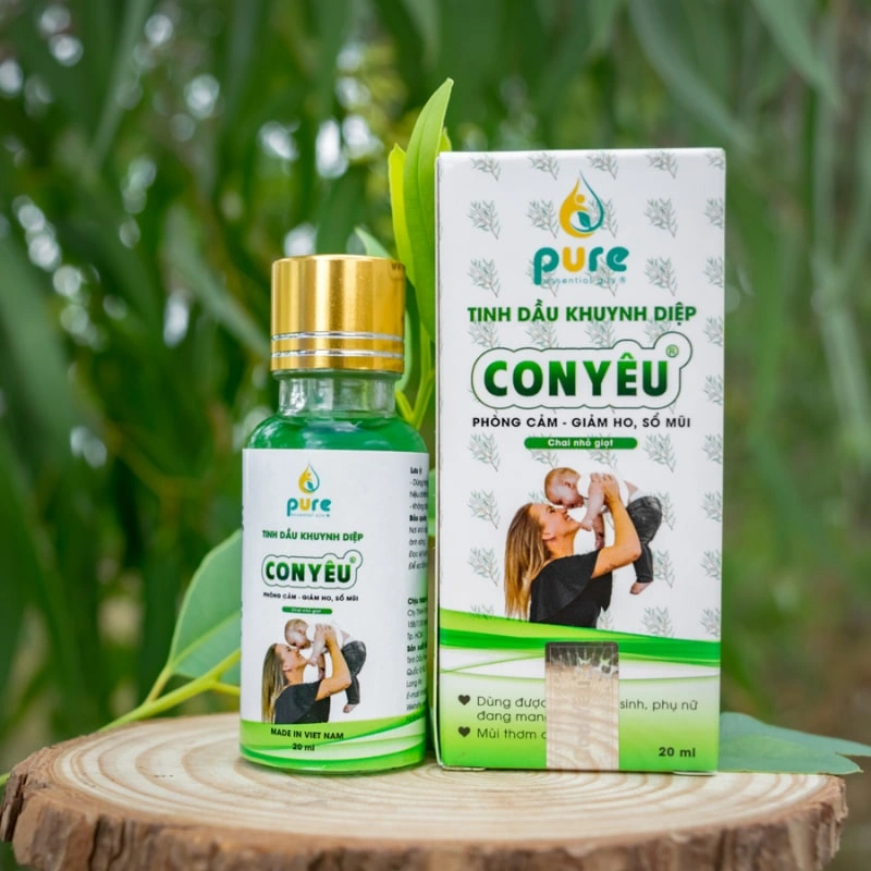 Tinh dầu khuynh diệp Con Yêu 20 ml 2