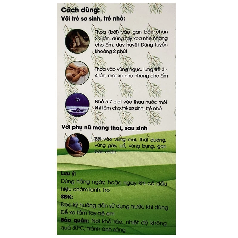 Tinh dầu khuynh diệp Con Yêu 20 ml 5