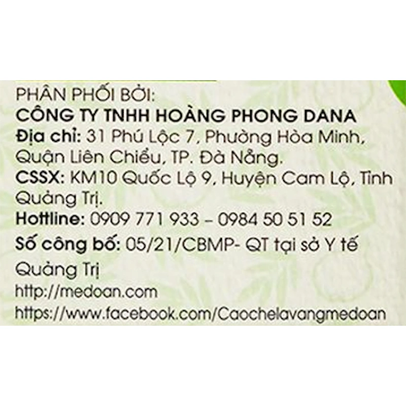 Tinh dầu tràm củ nén Mệ Đoan 50 ml 6