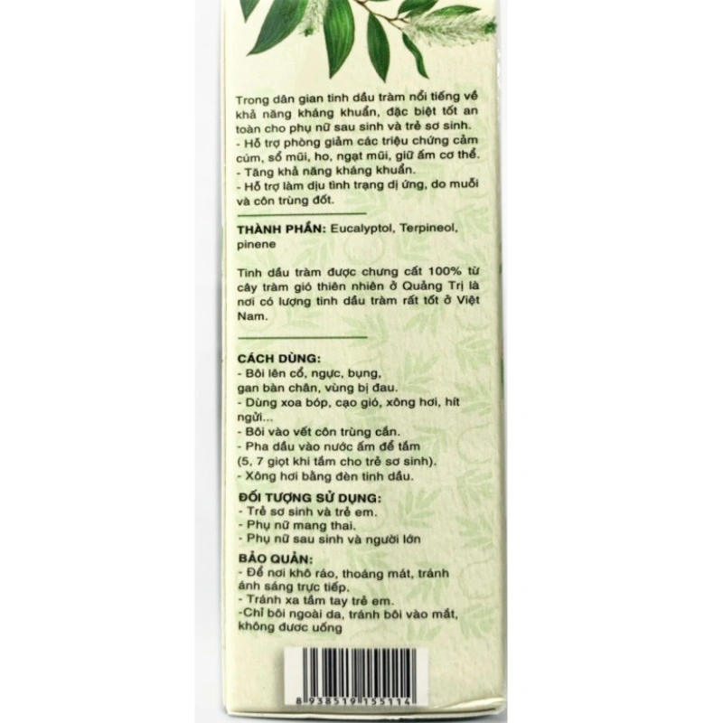 Tinh dầu tràm Mệ Đoan 50 ml 4