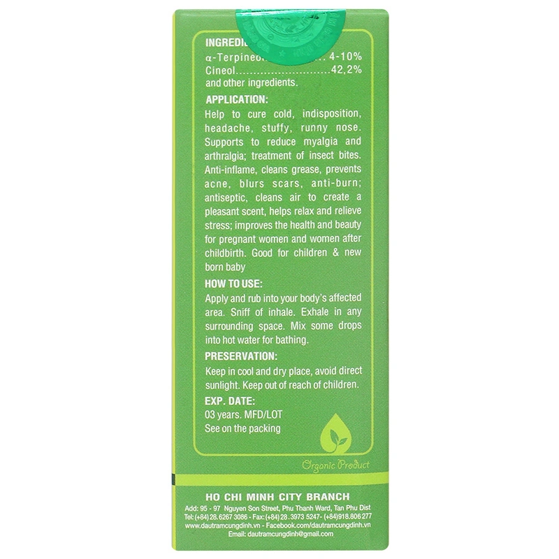 Dầu tràm Cung Đình Silver 30 ml 5