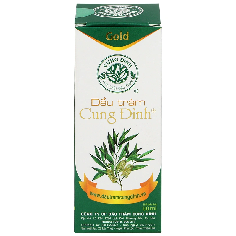 Dầu tràm Cung Đình Gold 50 ml 2
