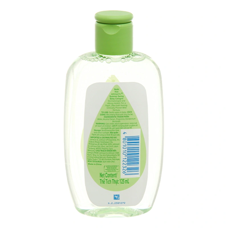 Nước hoa cho bé Johnson's Baby hương ngày hè 125 ml 2