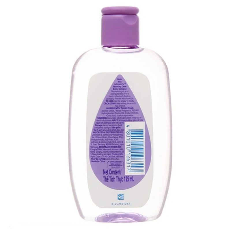 Nước hoa cho bé Johnson's Baby hương ngày hè 125 ml 5