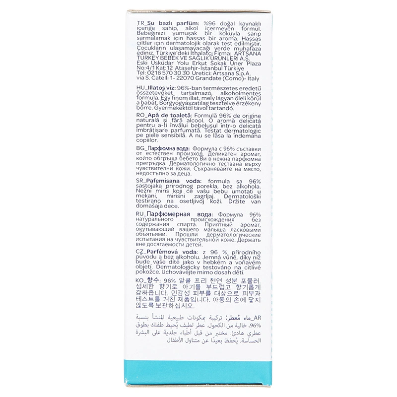 Nước hoa cho bé Chicco hương tự nhiên 100 ml 5