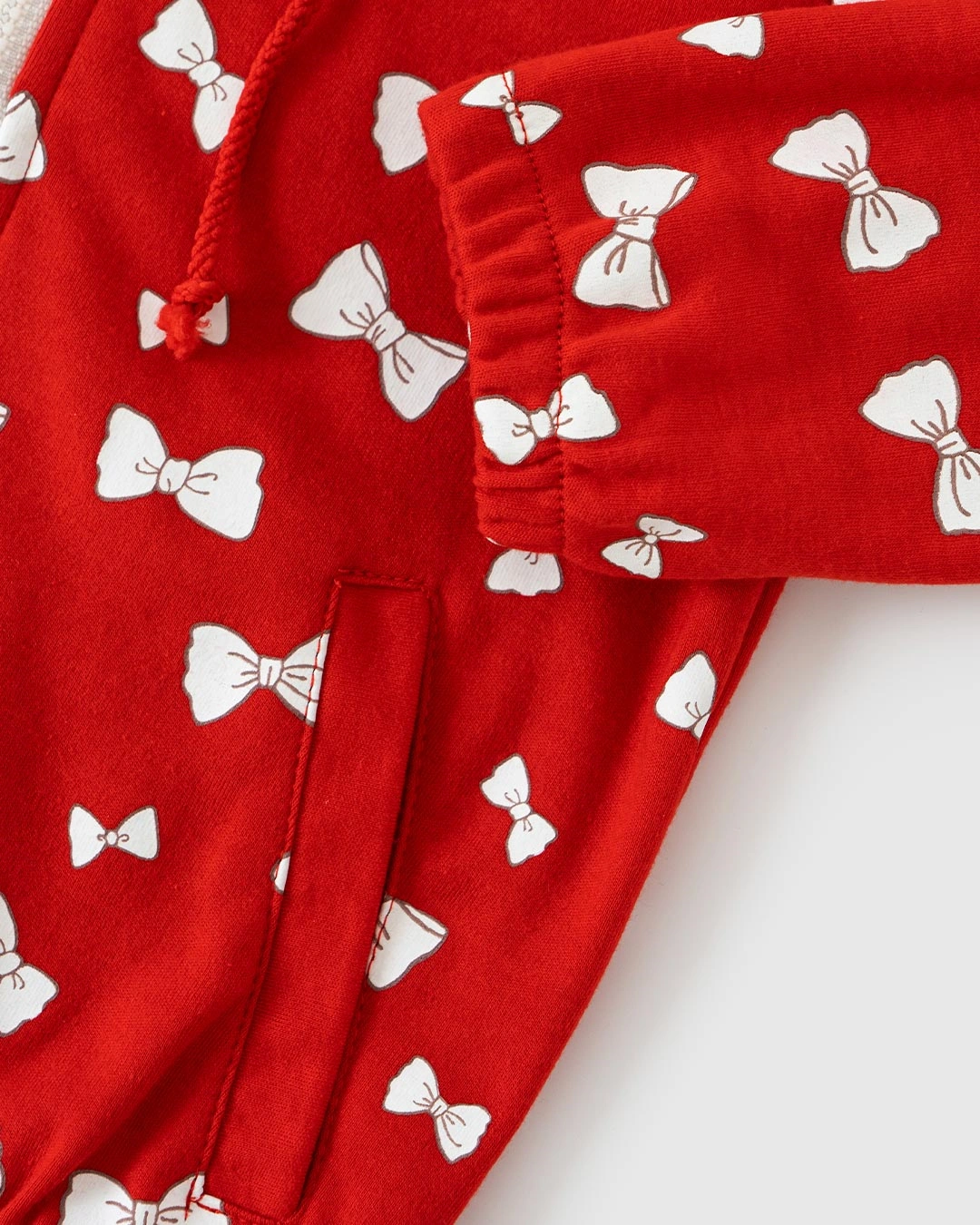 Áo khoác bé gái Rabity 93.192 màu đỏ 4