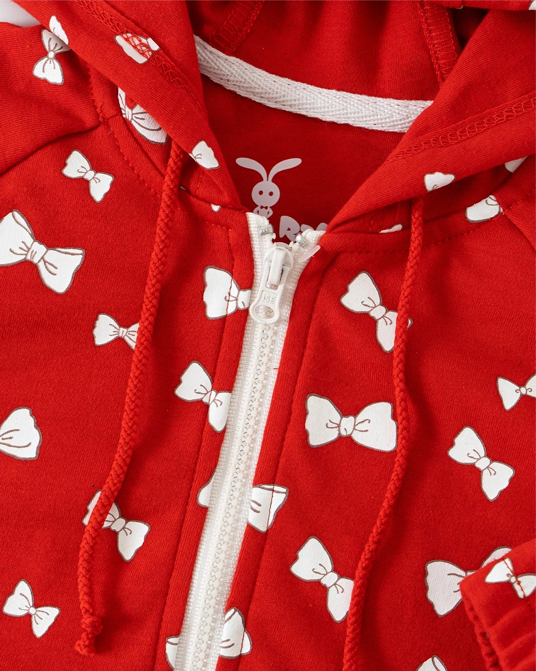 Áo khoác bé gái Rabity 93.192 màu đỏ 5
