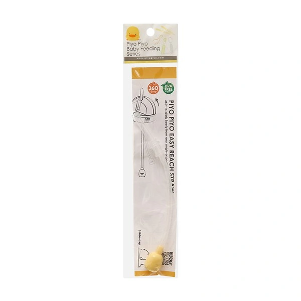 Ống hút thay thế nhựa PP, silicone PIYOPIYO PY830511 1