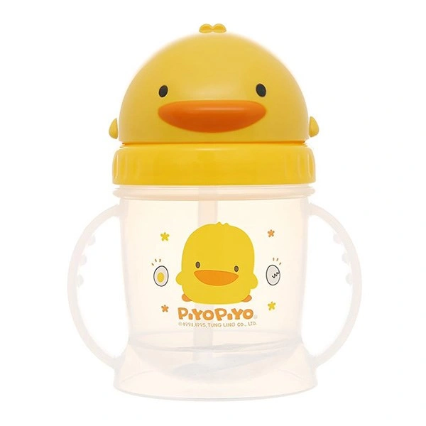 Bình tập uống nhựa PP PIYOPIYO PY830350 250 ml - Màu vàng (từ 6 tháng) 1