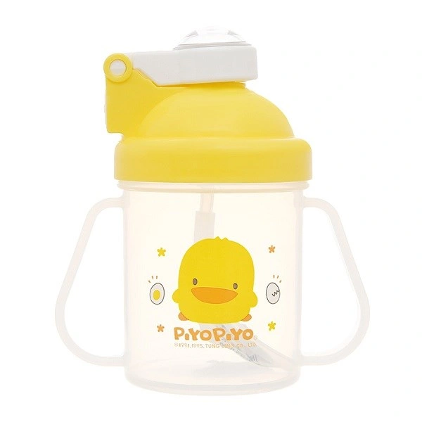 Bình tập uống nhựa PP PIYOPIYO PY830087 250 ml - Màu vàng (từ 8 tháng) 1