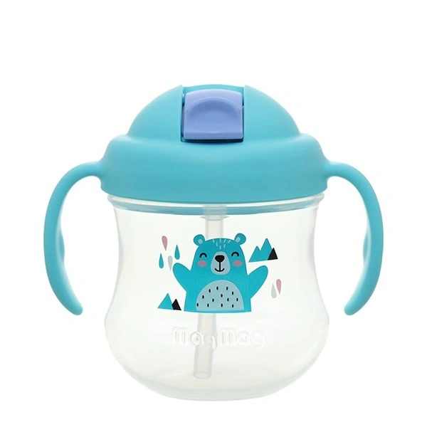 Bình tập uống Pigeon MAG MAG 200 ml - Gấu (từ 8 tháng) 1