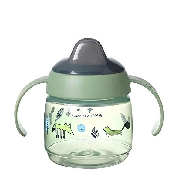 Bình tập uống nhựa PP Tommee Tippee SuperStar 447826 190 ml - Màu xanh lá (từ 4 tháng) 1