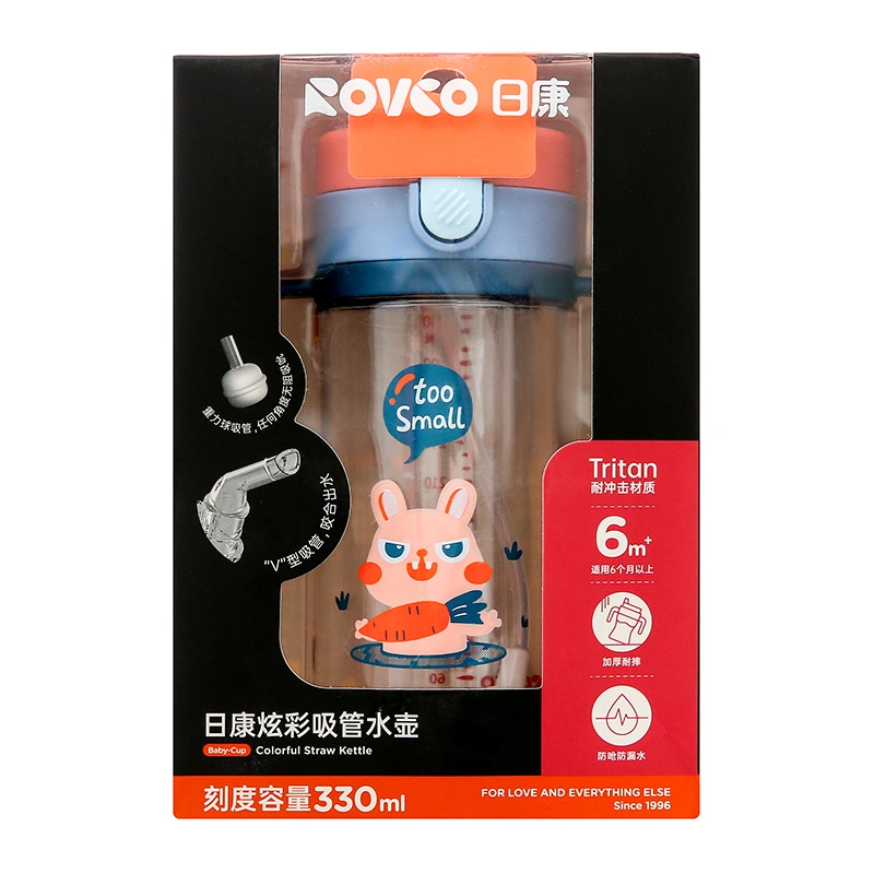 Bình tập uống ROVCO RK-B1045 330 ml - Màu ngẫu nhiên (từ 6 tháng) 2