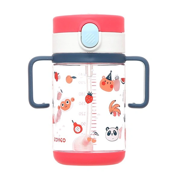 Bình tập uống nhựa PP, tritan ROVCO RK-B1061 240 ml - Màu ngẫu nhiên (từ 6 tháng) 1