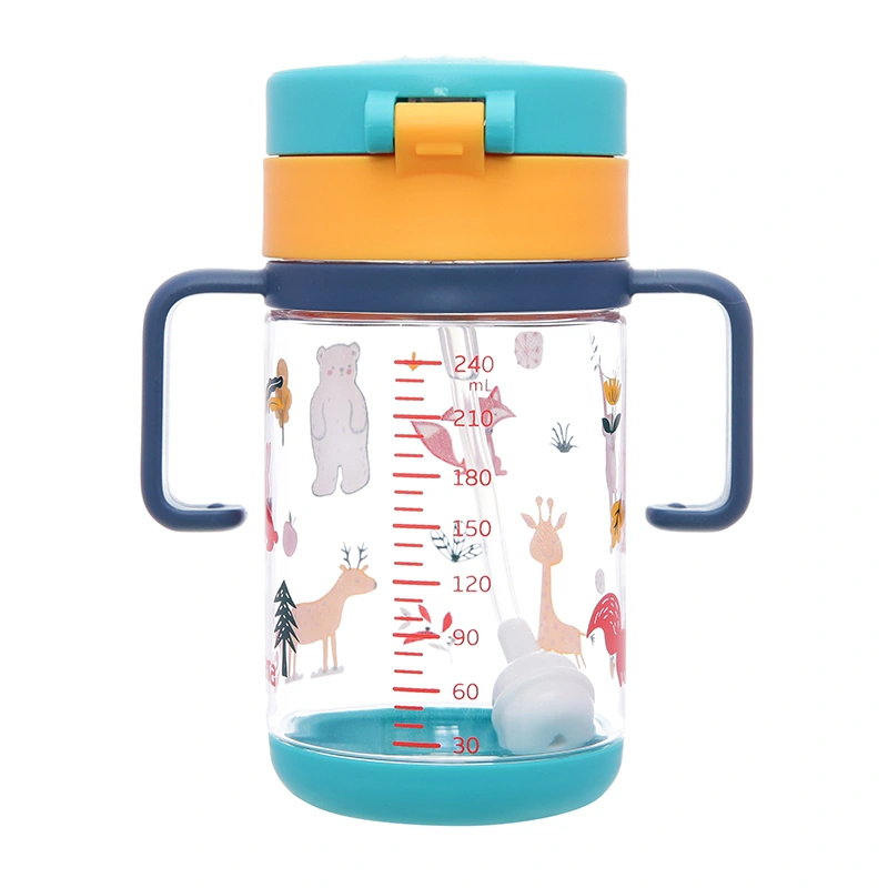 Bình tập uống Galena GA-B01 240 ml - Màu ngẫu nhiên (từ 6 tháng) 4