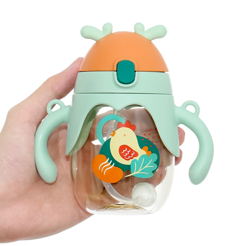 Bình tập uống TOP KIDS 350 ml - Màu ngẫu nhiên (từ 9 tháng) 16