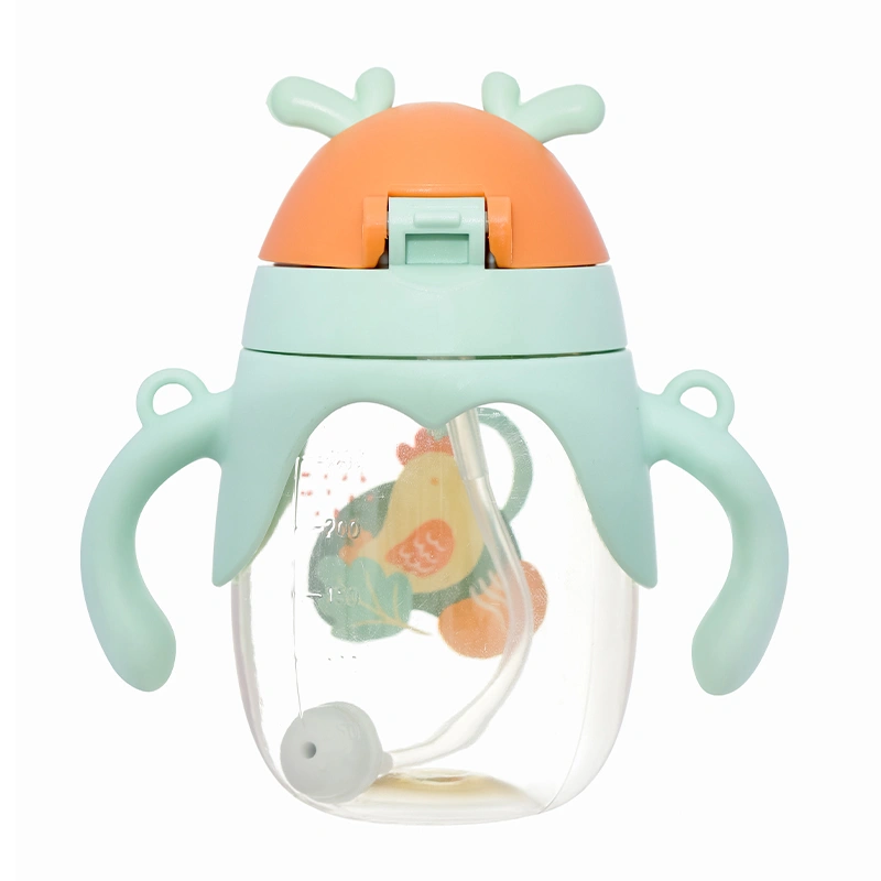 Bình tập uống TOP KIDS 350 ml - Màu ngẫu nhiên (từ 9 tháng) 9