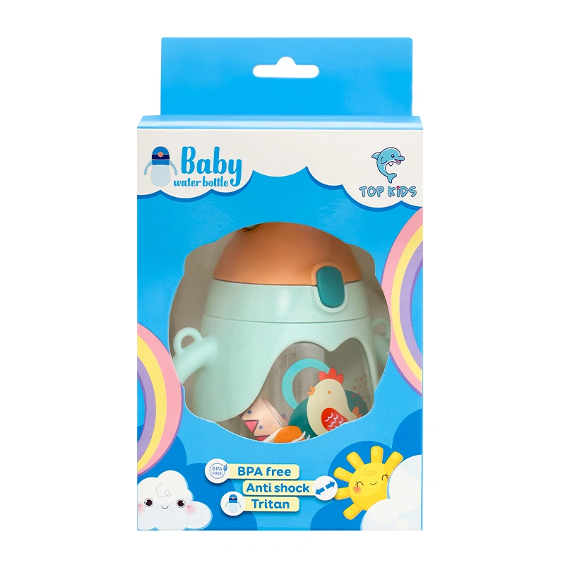 Bình tập uống TOP KIDS 350 ml - Màu ngẫu nhiên (từ 9 tháng) 2