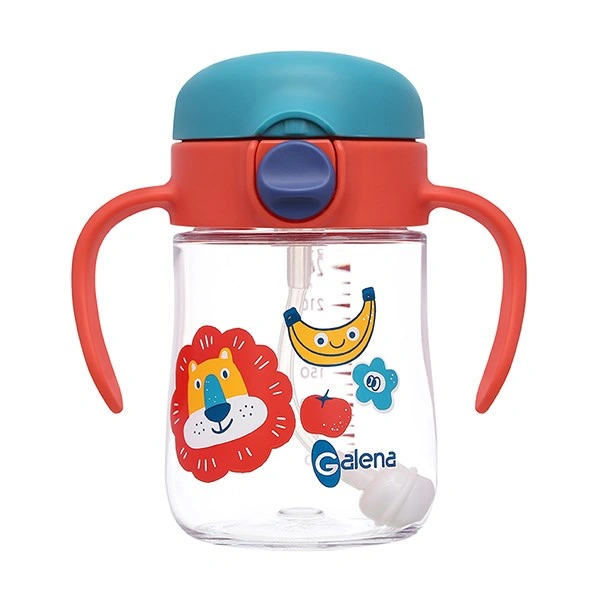 Bình tập uống Galena GA-B07 240 ml - Sư tử (từ 6 tháng) 1