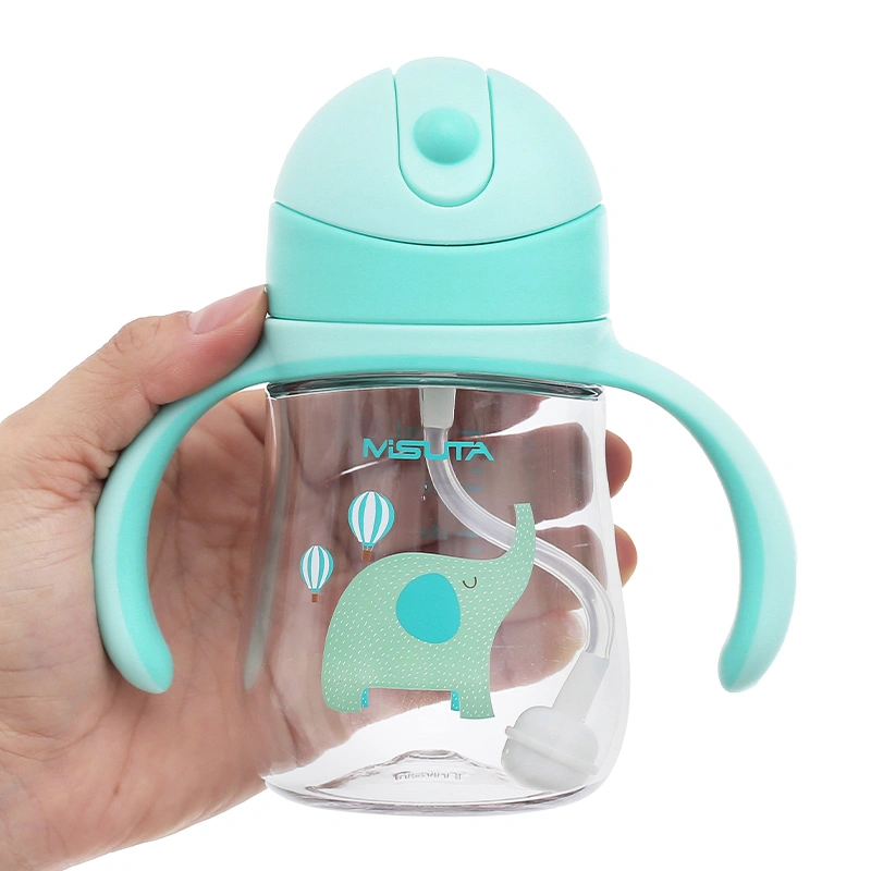 Bình tập uống Misuta 240 ml - Màu ngẫu nhiên (từ 6 tháng) 9