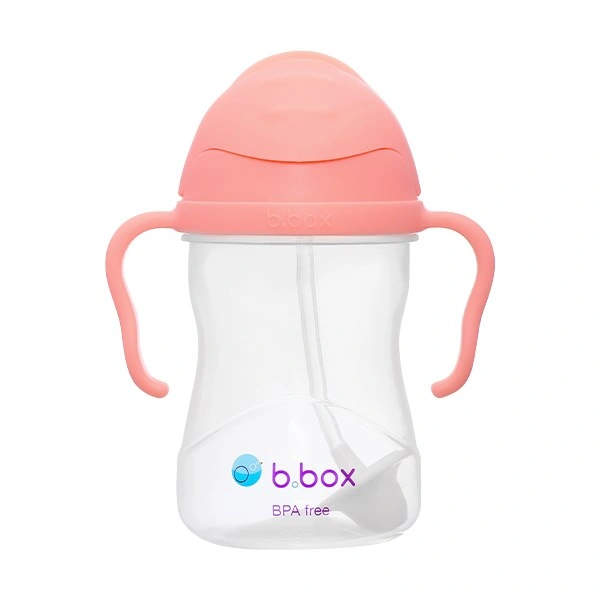 Bình tập uống 360 độ B.Box - Màu cam pastel