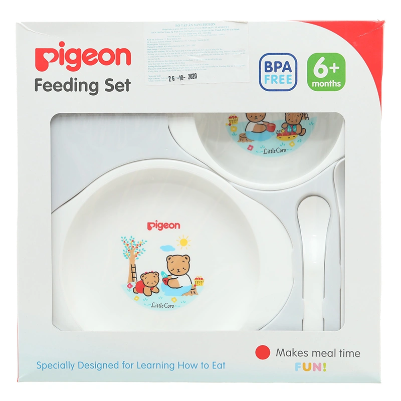 Bộ đồ ăn dặm Pigeon MINI 2