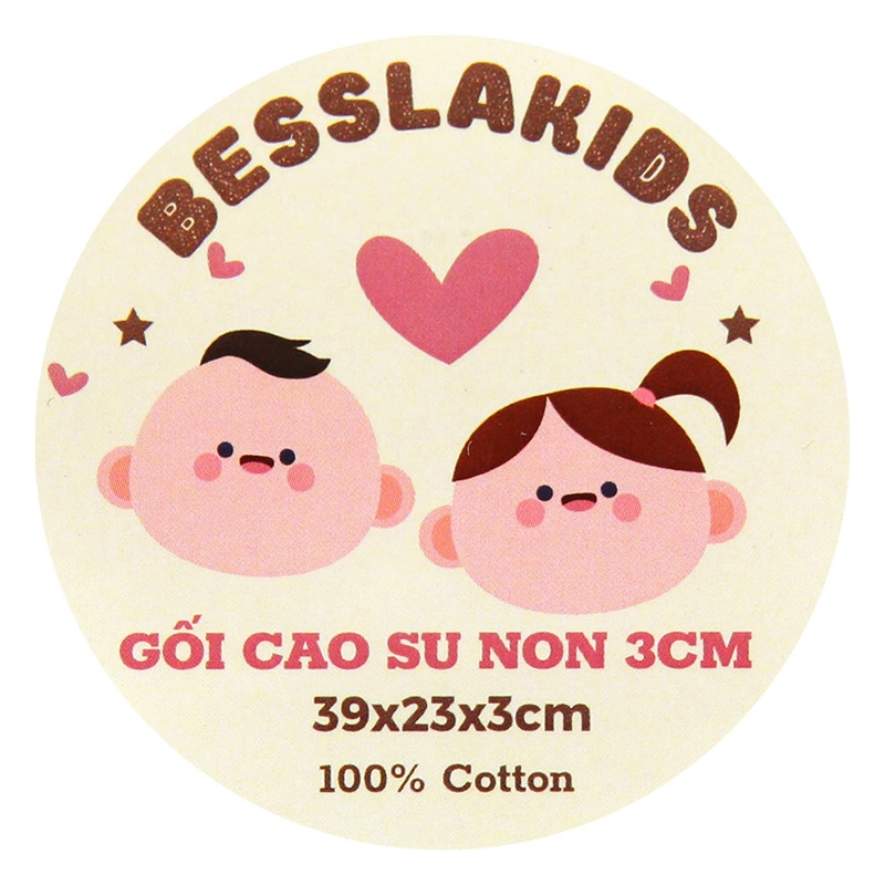 Gối Bessla 39x23x3 cm - Hình thú (18 - 36 tháng) 7