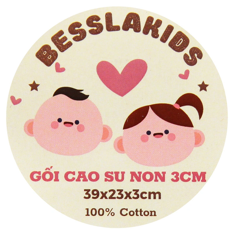 Gối Bessla 39x23x3 cm - Hình thú (18 - 36 tháng) 14