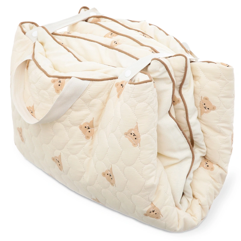 Combo 3 món (2 gối + 1 nệm gấp gọn) Bessla cho bé đến trường - Hình thú (1 - 3 tuổi) 26