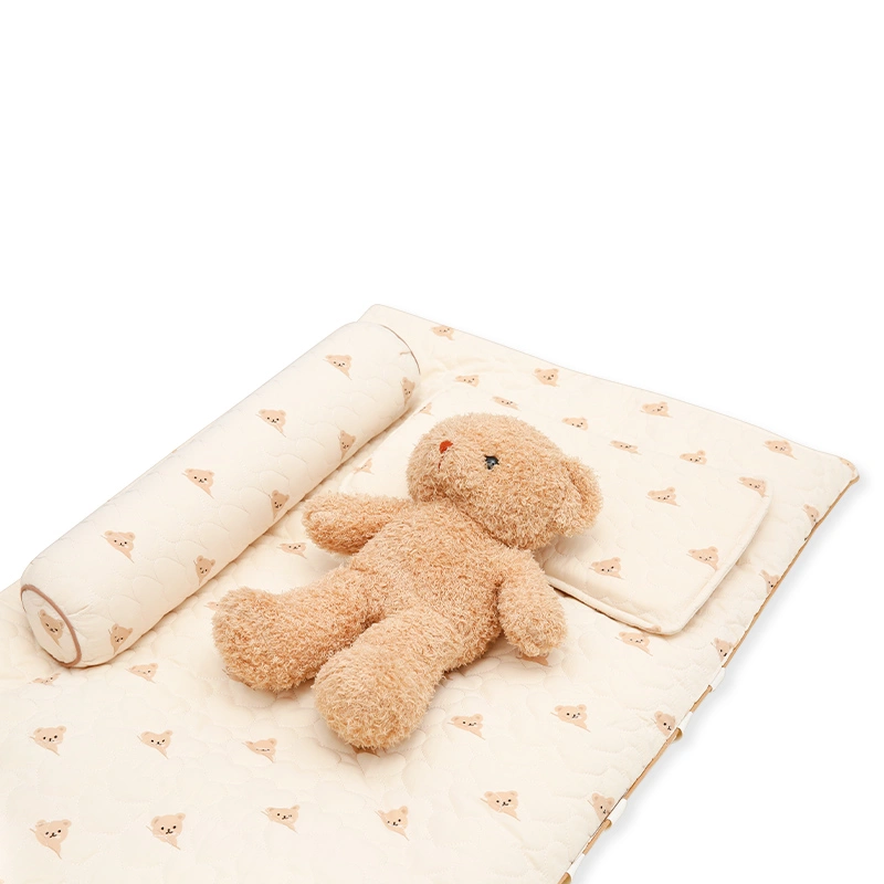 Combo 3 món (2 gối + 1 nệm gấp gọn) Bessla cho bé đến trường - Hình thú (1 - 3 tuổi) 27