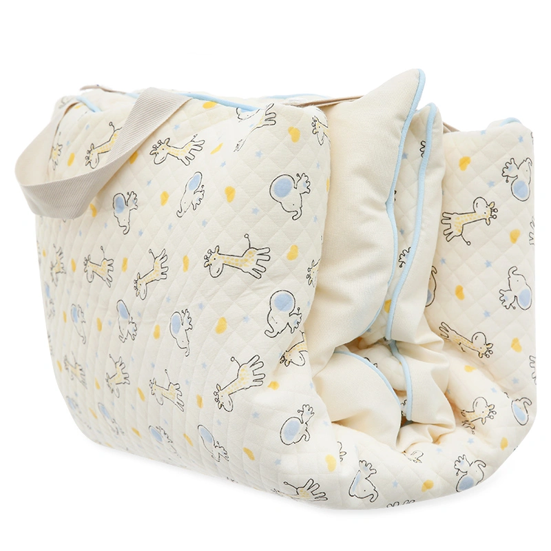 Combo 3 món (2 gối + 1 nệm gấp gọn) Bessla cho bé đến trường - Hình thú (1 - 3 tuổi) 11