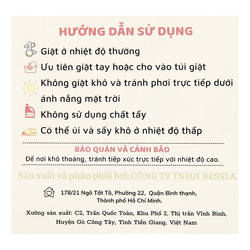 Combo 3 món (2 gối + 1 nệm gấp gọn) Bessla cho bé đến trường - Hình thú (1 - 3 tuổi) 16