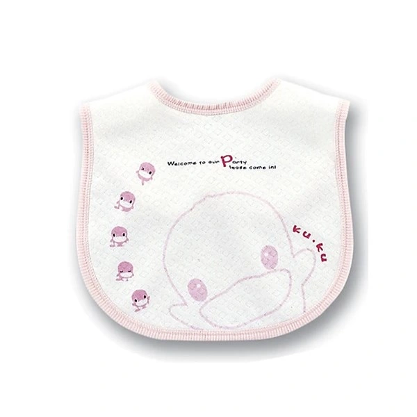 Yếm ăn cho bé cotton KuKu KU2203 - Màu ngẫu nhiên (từ 0 tháng) 1
