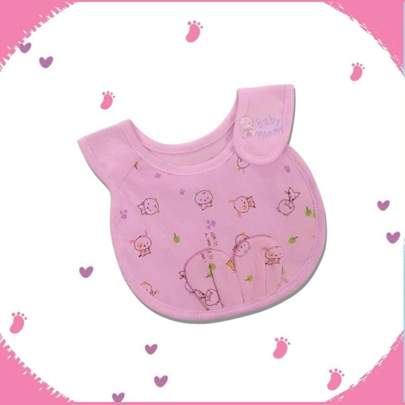 Yếm ăn cho bé tai thỏ cotton BabyMommy - Màu ngẫu nhiên (1 - 12 tháng) 3